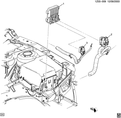FUEL SYSTEM-EXHAUST-EMISSION SYSTEM Chevrolet Malibu 2006-2006 Z E.C.M. MODULE & WIRING HARNESS (LZ9/3.9-1)
