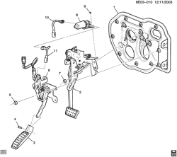 FUEL SYSTEM-EXHAUST-EMISSION SYSTEM Cadillac SRX 2004-2006 E ACCELERATOR CONTROL (JF4)