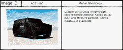 ДОПОЛНИТЕЛЬНОЕ ОБОРУДОВАНИЕ Hummer H2 SUV - 06 Bodystyle 2003-2009 N2(06) COVER PKG/VEHICLE