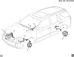 AUTOMATIC TRANSMISSION Cadillac SRX 2005-2009 E BRAKE SYSTEM/ANTILOCK