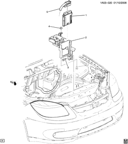 FUEL SYSTEM-EXHAUST-EMISSION SYSTEM Chevrolet Cobalt 2008-2010 AP E.C.M. MODULE & WIRING HARNESS (LNF/2.0X)
