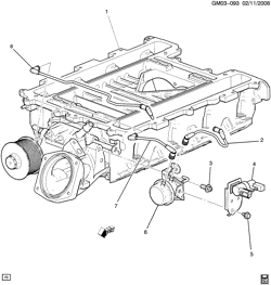 FUEL SYSTEM-EXHAUST-EMISSION SYSTEM Chevrolet Corvette 2009-2010 Y87 SUPERCHARGER (LS9/6.2R)