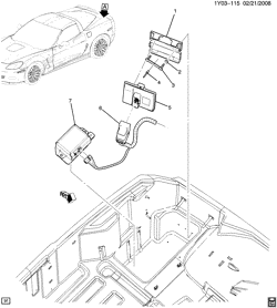 FUEL SYSTEM-EXHAUST-EMISSION SYSTEM Chevrolet Corvette 2009-2010 Y87 FUEL CONTROL MODULE & RELAY (LS9/6.2R)