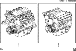 6-CYLINDER ENGINE Chevrolet Camaro Coupe 2011-2015 ES37-67 ENGINE ASM & PARTIAL ENGINE (LS3/6.2W)