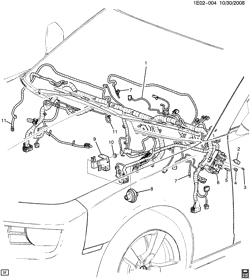 LÂMPADAS-ELÉTRICAS-IGNIÇÃO-GERADOR-MOTOR DE ARRANQUE Chevrolet Camaro Coupe 2010-2012 EE,EF,ES WIRING HARNESS/INSTRUMENT PANEL