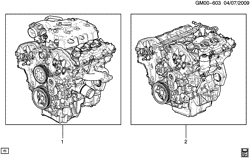 6-CYLINDER ENGINE Buick LaCrosse/Allure 2010-2010 GT ENGINE ASM & PARTIAL ENGINE (LLT/3.6V)