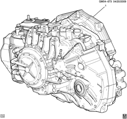 ТОРМОЗА Cadillac SRX 2010-2011 N AUTOMATIC TRANSMISSION ASSEMBLY (AISIN AF-40-6)(MXE)
