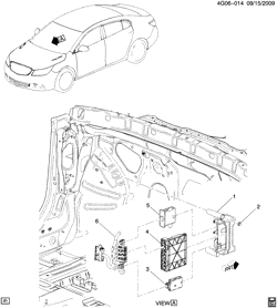 ПЕРЕДН. ПОДВЕКА, УПРАВЛ. Buick LaCrosse/Allure 2010-2016 GM,GT STEERING CONTROL SYSTEM-MODULE