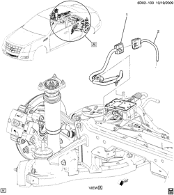 STARTER-GENERATOR-IGNITION-ELECTRICAL-LAMPS Cadillac CTS Sedan 2009-2009 DR69 WIRING HARNESS/CHASSIS