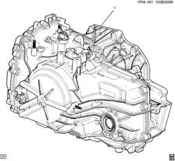 TRANSMISSÃO MANUAL 6 MARCHAS Buick Verano 2012-2017 P AUTOMATIC TRANSMISSION ASSEMBLY (MH8)(6T40)