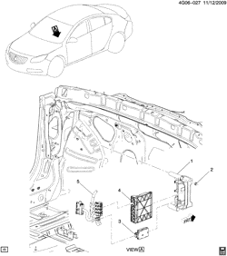 ПЕРЕДН. ПОДВЕКА, УПРАВЛ. Buick Regal 2012-2013 GS STEERING CONTROL SYSTEM-MODULE