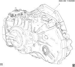 TRANSMISSÃO MANUAL 6 MARCHAS Buick Regal 2012-2013 GS AUTOMATIC TRANSMISSION ASSEMBLY (AISIN A6-AF40)(MDK)