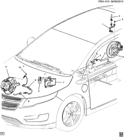 АВТОМАТИЧЕСКАЯ КОРОБКА ПЕРЕДАЧ Chevrolet Volt 2011-2013 R BRAKE ELECTRICAL SYSTEM