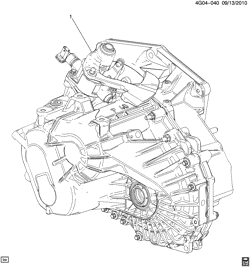 TRANSMISSÃO MANUAL 6 MARCHAS Buick Regal 2012-2015 GS 6-SPEED MANUAL TRANSAXLE ASSEMBLY(MR6)