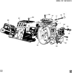 FUEL SYSTEM-EXHAUST-EMISSION SYSTEM Cadillac Allante 1992-1992 V THROTTLE BODY/MPFI (MODELS B230) (LQ6/4.5-8)