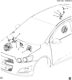TRANSMISSÃO AUTOMÁTICA Chevrolet Sonic Hatchback (Canada and US) 2012-2016 JU,JV,JW,JY48 BRAKE ELECTRICAL SYSTEM/ANTI-LOCK