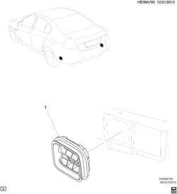BODY MOLDINGS-SHEET METAL-REAR COMPARTMENT HARDWARE-ROOF HARDWARE Pontiac G8 2008-2009 E69 VALVE/BODY PRESSURE RELIEF