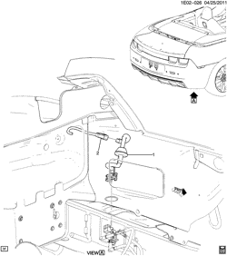 DÉMARREUR - ALTERNATEUR - ALLUMAGE - ÉLECTRIQUE - LAMPES Chevrolet Camaro Convertible 2013-2015 EF,ES WIRING HARNESS/CHASSIS (DUAL MODE EXHAUST NPP)