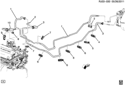 FUEL SYSTEM-EXHAUST-EMISSION SYSTEM Chevrolet Sonic Sedan (NON CANADA AND US) 2013-2016 JR,JS,JT69 FUEL SUPPLY SYSTEM (LDE/1.6C)