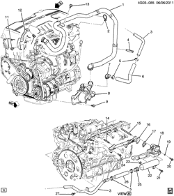 FUEL SYSTEM-EXHAUST-EMISSION SYSTEM Buick Regal 2012-2012 GR A.I.R. PUMP & RELATED PARTS (LUK/2.4R, CALIFORNIA EMISSION NU6)