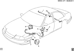 FREINS Buick Regal 2001-2003 WB,WS,WY SYSTÈME ÉLECTRIQUE DE FREINAGE/ANTIBLOCAGE(JM4)