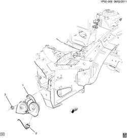 LÂMPADAS-ELÉTRICAS-IGNIÇÃO-GERADOR-MOTOR DE ARRANQUE Chevrolet Cruze (Carryover Model) 2011-2016 P69 HORN