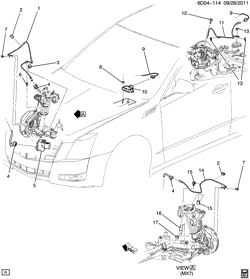 TRANSMISSÃO MANUAL 6 MARCHAS Cadillac CTS Coupe 2012-2014 D BRAKE ELECTRICAL SYSTEM/ANTILOCK