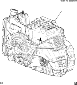 BRAKES Chevrolet Malibu 2013-2015 GC,GD AUTOMATIC TRANSMISSION ASSEMBLY (M7W)(6T70)