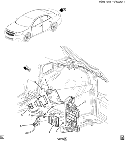 FUEL SYSTEM-EXHAUST-EMISSION SYSTEM Chevrolet Malibu 2014-2015 GB,GC FUEL CONTROL MODULE (LTG/2.0X,LKW/2.5L, ACTIVE SHUTTERS VRI)