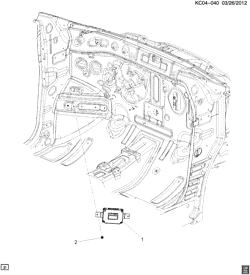 TRANSFER CASE Chevrolet Spark 2014-2015 CV48 T.C.M. MODULE