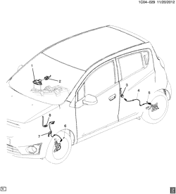 5-СКОРОСТНАЯ МЕХАНИЧЕСКАЯ КОРОБКА ПЕРЕДАЧ Chevrolet Spark 2013-2015 CV48 BRAKE ELECTRICAL SYSTEM