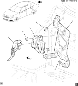 FUEL SYSTEM-EXHAUST-EMISSION SYSTEM Chevrolet Malibu 2014-2014 GC69 FUEL CONTROL MODULE (LUK/2.4R)