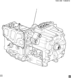 ТОРМОЗА Chevrolet Spark EV 2014-2016 CZ48 AUTOMATIC TRANSMISSION ASSEMBLY 1ET35 (MME)