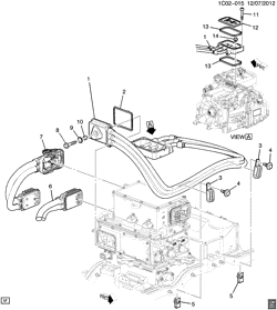 LÂMPADAS-ELÉTRICAS-IGNIÇÃO-GERADOR-MOTOR DE ARRANQUE Chevrolet Spark EV 2014-2016 CZ48 DRIVE MOTOR BATTERY CABLES-ENGINE COMPARTMENT CABLES