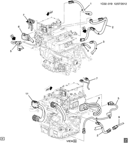 LÂMPADAS-ELÉTRICAS-IGNIÇÃO-GERADOR-MOTOR DE ARRANQUE Chevrolet Spark EV 2014-2016 CZ48 DRIVE MOTOR CONTROL MODULE HARNESSES