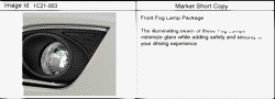 ДОПОЛНИТЕЛЬНОЕ ОБОРУДОВАНИЕ Chevrolet Spark 2013-2015 CV LAMP PKG/FOG