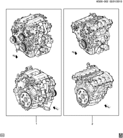 6-CYLINDER ENGINE Cadillac ATS V-Series Coupe and Sedan 2016-2017 AE47-69 ENGINE ASM & PARTIAL ENGINE (LF4/3.6Y)
