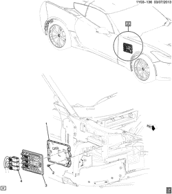 FUEL SYSTEM-EXHAUST-EMISSION SYSTEM Chevrolet Corvette 2014-2017 YY07-67 E.C.M. MODULE & WIRING HARNESS (LT1/6.2-7)
