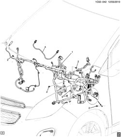 LÂMPADAS-ELÉTRICAS-IGNIÇÃO-GERADOR-MOTOR DE ARRANQUE Chevrolet Spark 2013-2015 CV48 WIRING HARNESS/INSTRUMENT PANEL