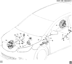FREIOS Buick Regal 2012-2014 GS BRAKE ELECTRICAL SYSTEM/ANTILOCK (VARIABLE DAMPING F45)
