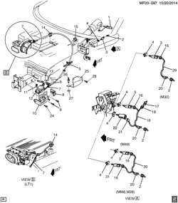 FUEL SYSTEM-EXHAUST-EMISSION SYSTEM Pontiac Firebird 1995-1997 F CRUISE CONTROL (K34,EXC (NW9))