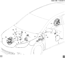 FREIOS Buick LaCrosse/Allure 2010-2013 GT BRAKE ELECTRICAL SYSTEM/ANTILOCK (VARIABLE DAMPING F45)