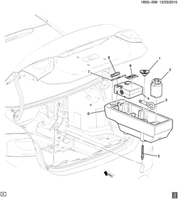 ТОРМОЗА-ЗАДНИЙ МОСТ-КАРДАННЫЙ ВАЛ-КОЛЕСА Chevrolet Cruze (New Model) (US and Canada) 2016-2017 BR69 TIRE INFLATOR (KTI)