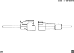 STARTER-GENERATOR-IGNITION-ELECTRICAL-LAMPS Chevrolet Captiva Sport (Canada and US) 2015-2015 L WIRING HARNESS CONNECTORS - SEE SI FOR CONNECTOR/TERMINATED LEAD DETAILS