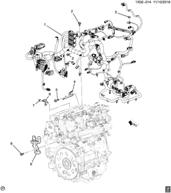 LÂMPADAS-ELÉTRICAS-IGNIÇÃO-GERADOR-MOTOR DE ARRANQUE Chevrolet Equinox 2018-2018 XP,XR,XS26 WIRING HARNESS/ENGINE (LYX/1.5V)