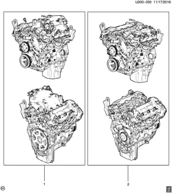 MOTOR 4 CILINDROS Chevrolet Colorado 2017-2017 2M,2N,2P43-53 ENGINE ASM & PARTIAL ENGINE (LGZ/3.6N)