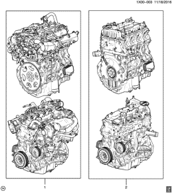 MOTOR 4 CILINDROS Chevrolet Equinox 2018-2018 XR,XS26 ENGINE ASM & PARTIAL ENGINE (LH7/1.6U, AUTOMATIC MHG)