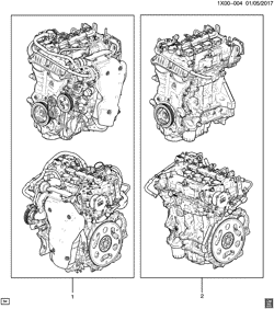 4-CYLINDER ENGINE Chevrolet Equinox 2018-2018 XP,XR,XS26 ENGINE ASM & PARTIAL ENGINE (LYX/1.5V, AUTOMATIC MNH)