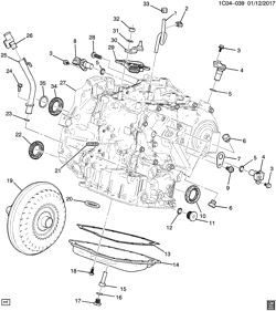 ТОРМОЗА Chevrolet Spark 2014-2015 CV48 AUTOMATIC TRANSMISSION (M4M) CASE & RELATED PARTS