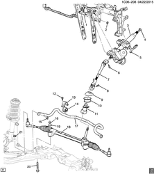 FRONT SUSPENSION-STEERING Chevrolet Spark 2016-2017 DM,DN,DP48 STEERING SYSTEM & RELATED PARTS